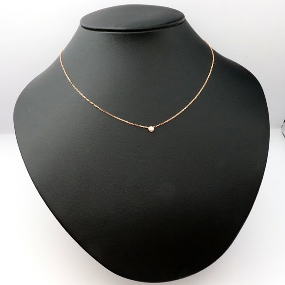 Cartier d'Amour XS necklace diamond 750 K18PG pink gold women's jewelry CARTIER - Picture 8 of 9